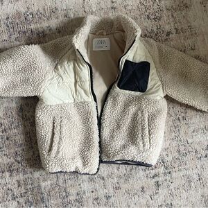 Zara fleece jacket